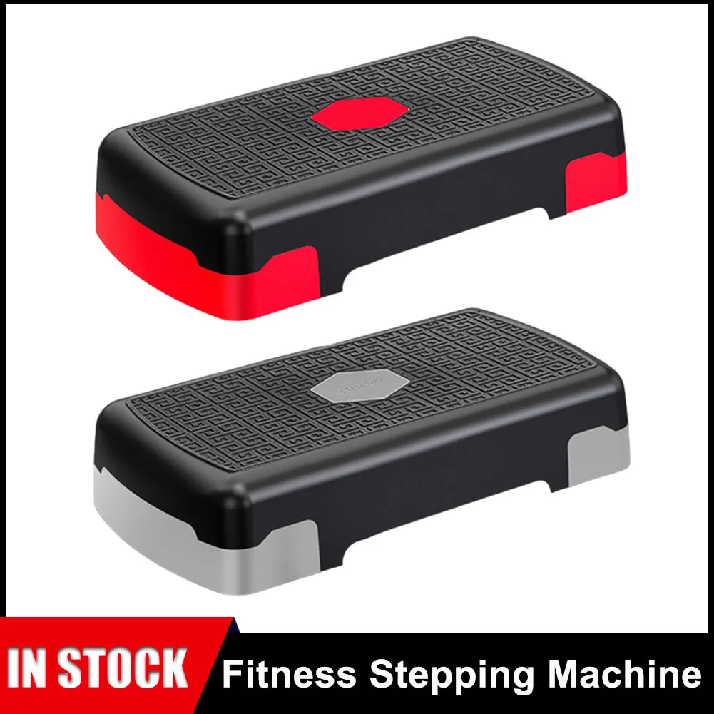 Adjustable Workout Aerobic Stepper Adjustable Workout Stepper For Step Up Step Board With 3 Risers For Home Gym Cardio Strength climbing machine