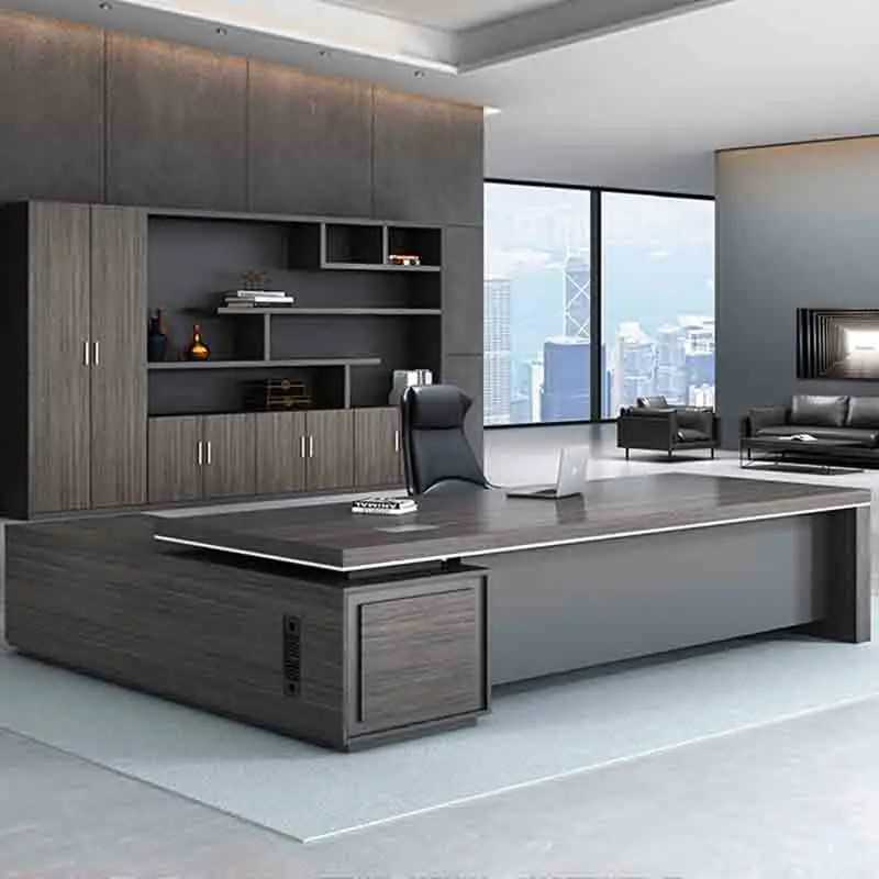 Monitor Scrivanie Per Ufficio In Legno Riunione Computer Cassetti In Piedi Scrivanie Per Ufficio Reception Moderna Scrivania Mobili Per Ambienti