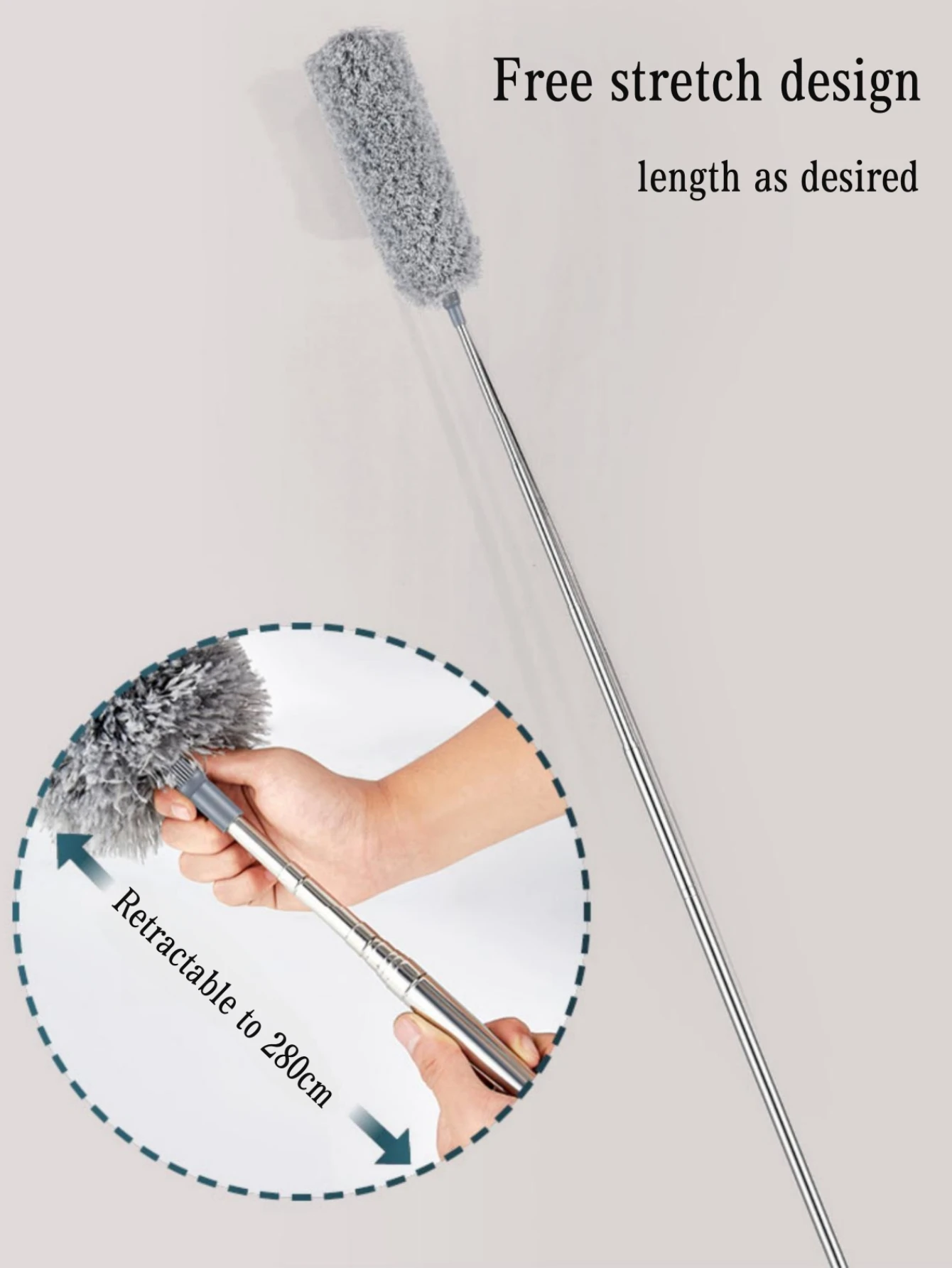 feather duster Electrostatic Dust Removal Household Tool