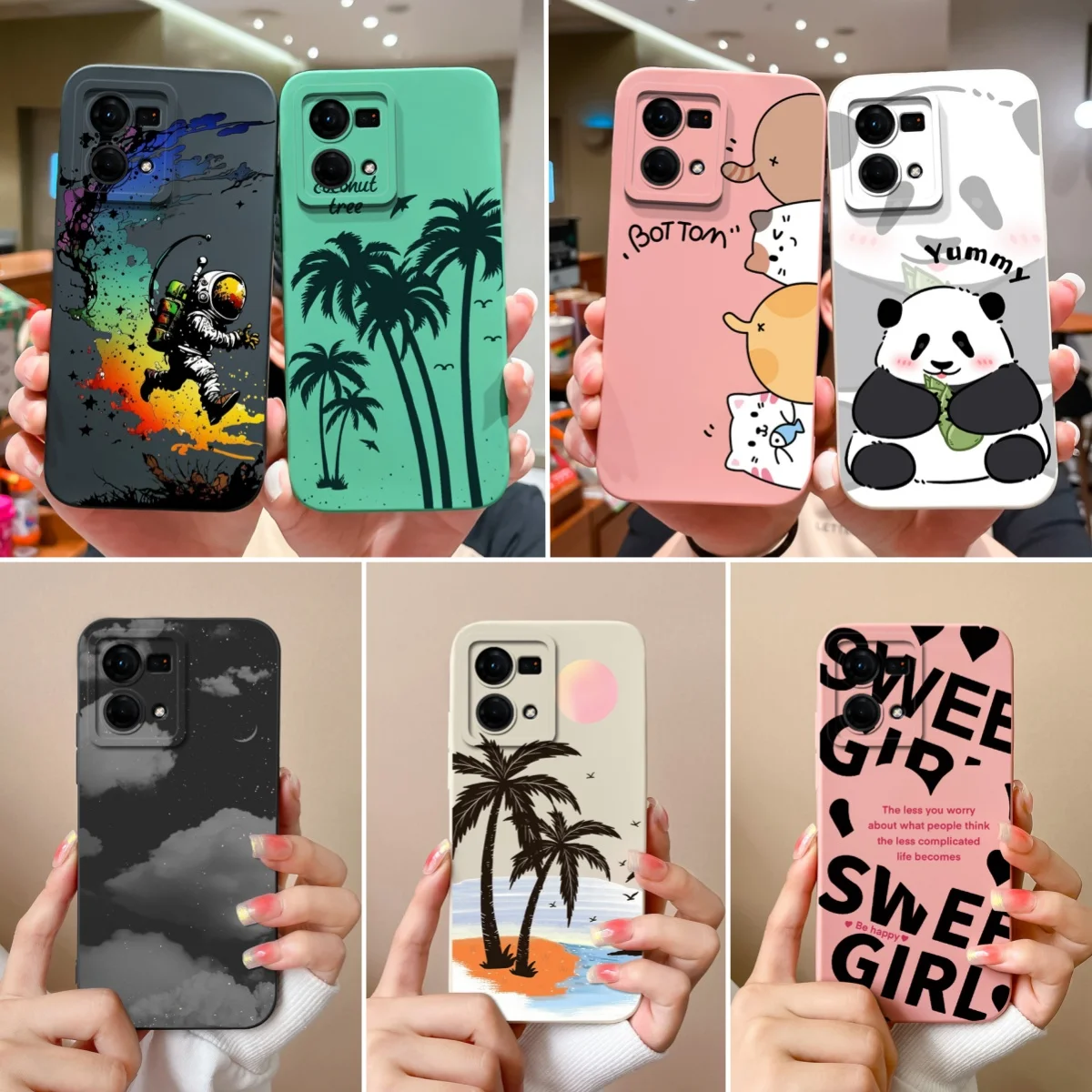 Sleek Soft Silicone Phone Case with Camera Protector - Anti-Drop Design
