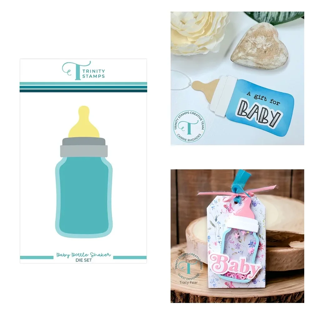 

Baby Bottle Shaker New Arrival 2024 DIY Molds Scrapbooking Paper Making Die Cuts Crafts Template Handmade Decoration