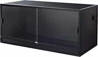 4x2x2 (120 Gallon) Bearded Dragon Enclosure V2 PVC Panels, Glass Doors, Lightweight, Heavy Duty Screen, Aluminum Frame 1