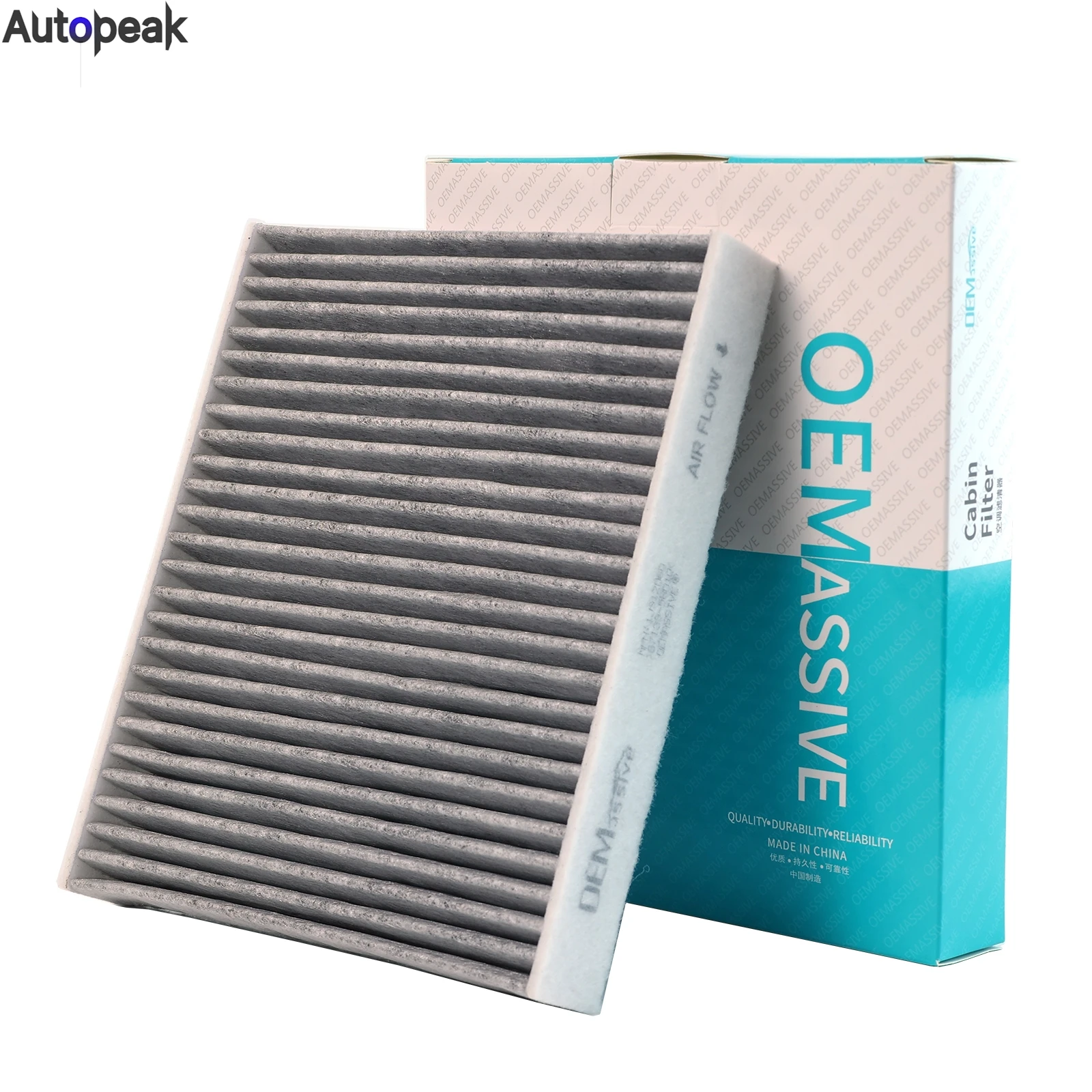 Cabin Air Filter 2-Pack For Toyota, Lexus, Subaru - Activated Carbon, Replaces 87139-0E040 - View #4