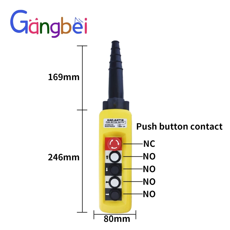 Interruptor Impermeável do Controle do Tráfego Botão interruptor impermeavel do controle trafego botao 05