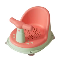 J15U Infant Bath Tub Comfortable Baby Bath Chair Anti Slip Bathing Great Shower Gift for Newborns 6-18 Months