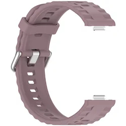 Sport Silicone Replacement Watch Strap - Original Fit for HuaWei Watch Fit 5 (New Plum)