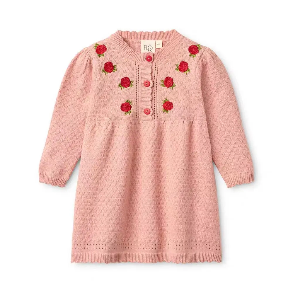 아동 스웨터 가을/겨울 2025 신상 FL 여아 딸기 니트 가디건 크리스마스 스타일 여아 스웨터 니트 반바지