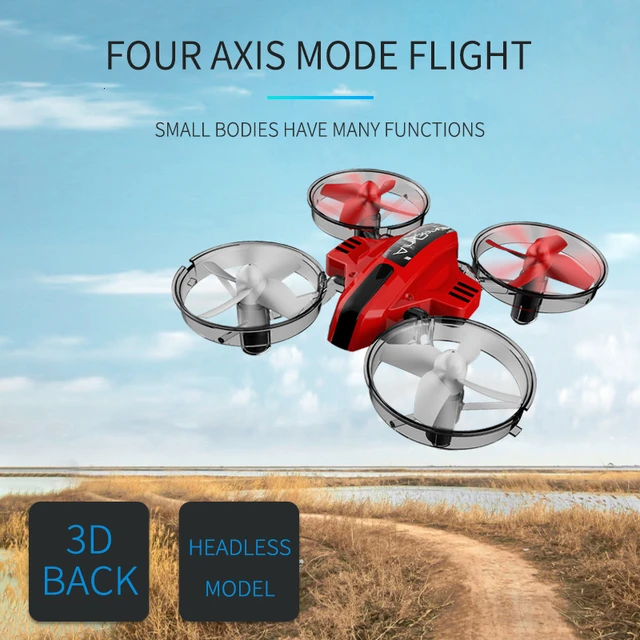 L6082 Air Genius RC Quadcopter Airplane Tiny Whoover All-In-One DIY 2.4G RC Drone For Kids Gift RTF Quadcopter Red Airplanes 6