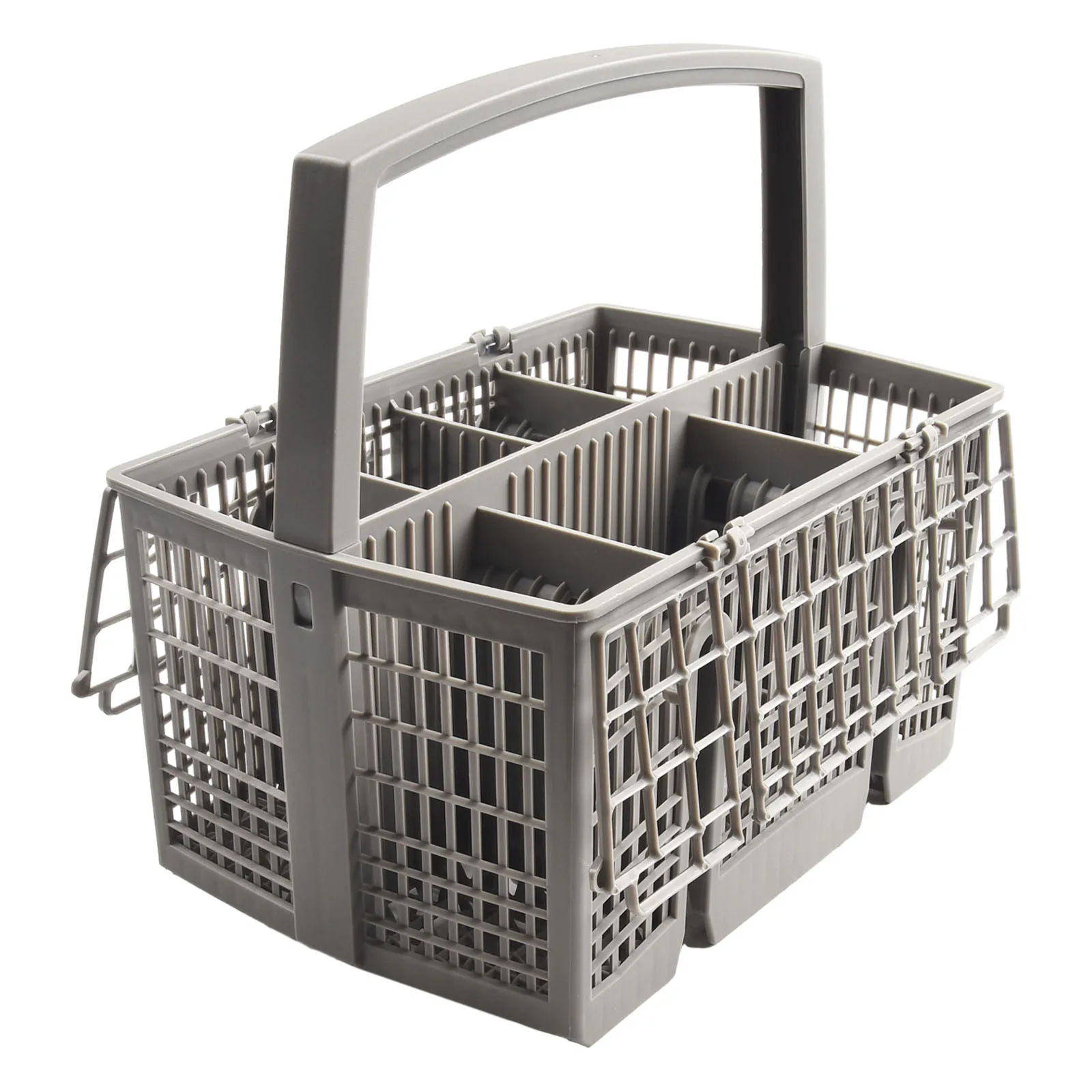 Cutlery basket Parts Cutlery Basket Replacement 1pc Dishwasher Fittings For Bosch SMZ5100 For Siemens SZ73100 Gray Plastic Practical