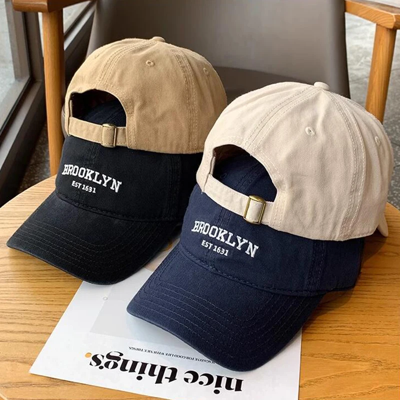 JK Korean Letters Embroidered Baseball Cap Women Hip Hop