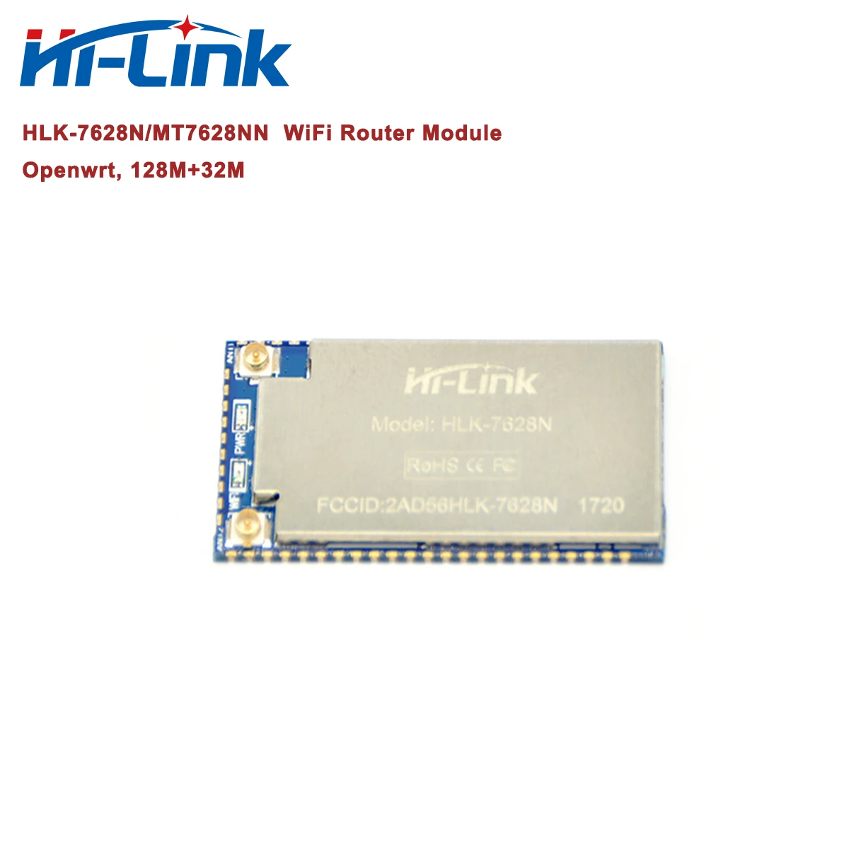 Free-Ship-Openwrt-2pcs-MT7628NN-WiFi-Wireless-Router-Module-HLK-7628N ...