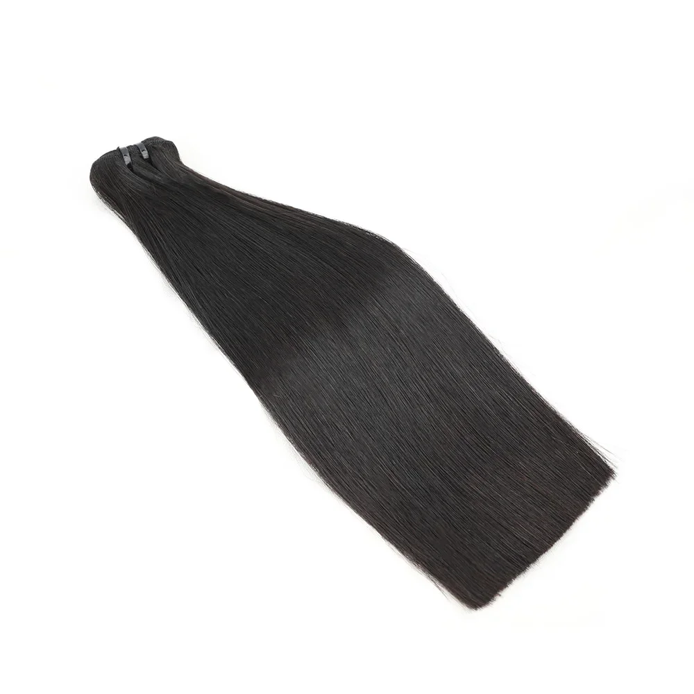 Esty Bone Straight Human Hair Bundles High Quality 15A Grade Straight Raw Human Hair Nature Black 1/3pcs Bundles Extension