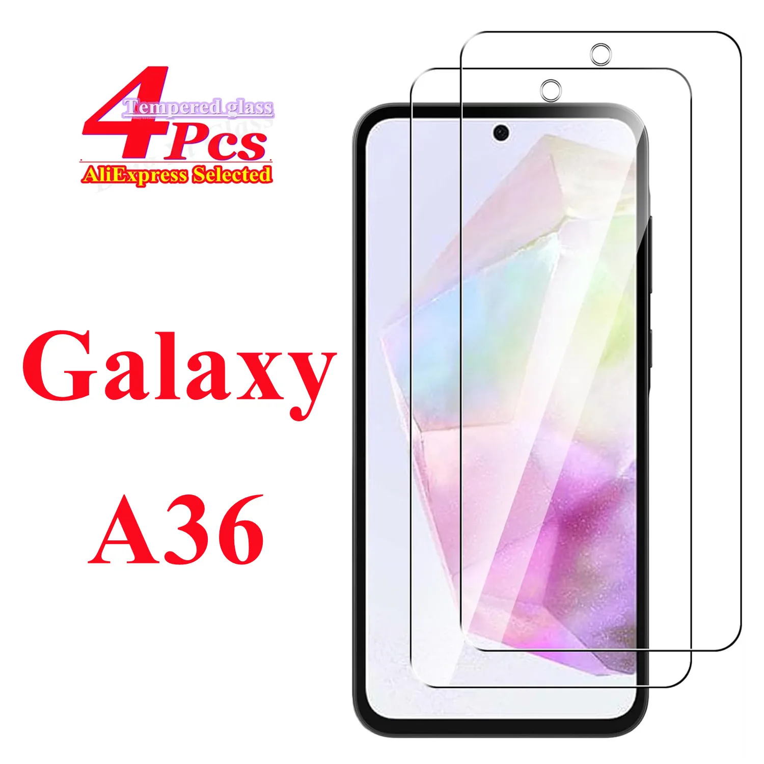 Premium 1/4 Piece Tempered Glass Screen Protector