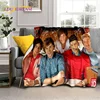 2025 Rock-One Direction Combinatio 1D Star Soft Blanket,Soft Throw Blanket for Home Bedroom Bed Sofa Picnic Travel Cover Gift 3