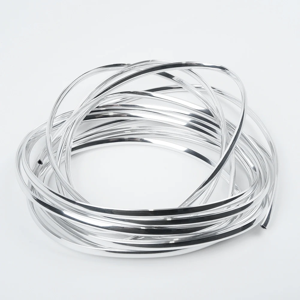 

U-образный дизайн, защита от царапин на краях, защитная крышка, защитная полоса для двери/багажника, серебристая Декоративная полоса, воздушный вентилятор