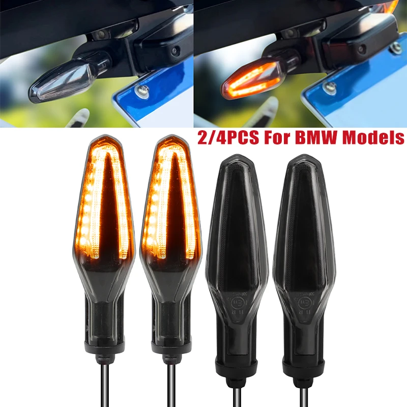 

LED Turn Signal Light Flasher For BMW R1250 GS R1200 GS F750GS F850GS Adventure F 900 R S1000 XR Motorcycle Directional Lamp