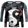 Cody Lundin Sublimation 6 to 14 Years Old Boy Clothes for Children Compression Workout Stretchy Rash Guard Long Sleeve T-shirts 4