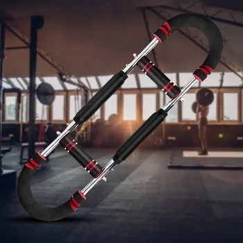 Power Twister Arm Exerciser U Shaped Wrist Strength Trainer Chest Expander Multifunctional Twister Arm Trainer Workout Equipment 1