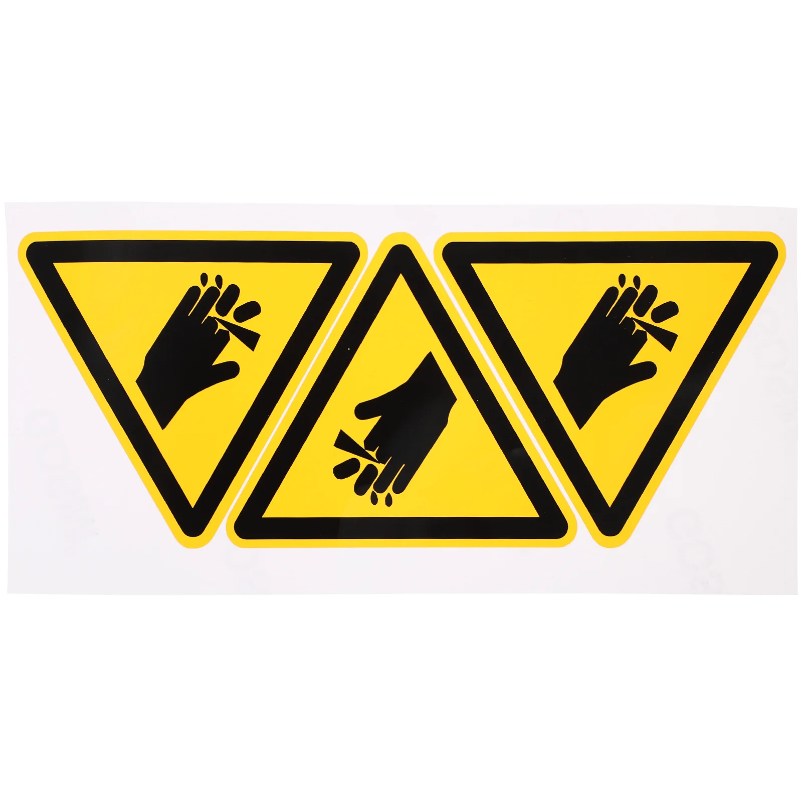 do not touch sticker safety labels decal no touch sign stickers not warning decals signs cars security adhesive caution 3 Pcs Warning Stickers Safety Machine Caution Sign No Hand Pressure Cutting Self-adhesive Vinyl Security Decals Danger