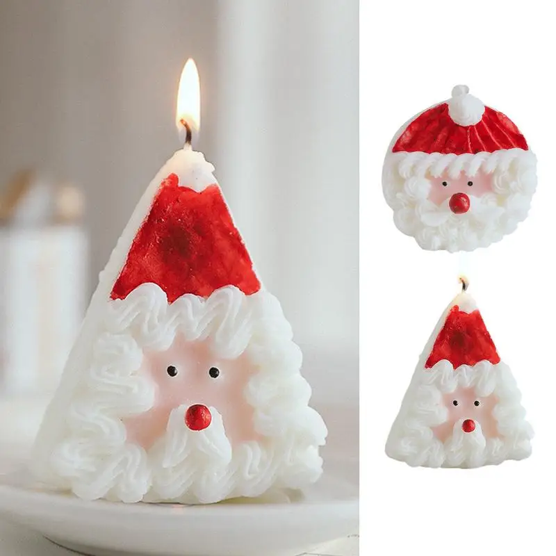 

Дед Мороз, искусственные ароматические свечи, портативные рождественские украшения для дома, детские подарки для рождественского декора