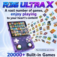 Console de jeu portable R36 Ultra X Retro, écran IPS 4,5 pouces, 64 Go 128 Go, lecteur de jeux portable, plus de 20000 jeux classiques intégrés 1