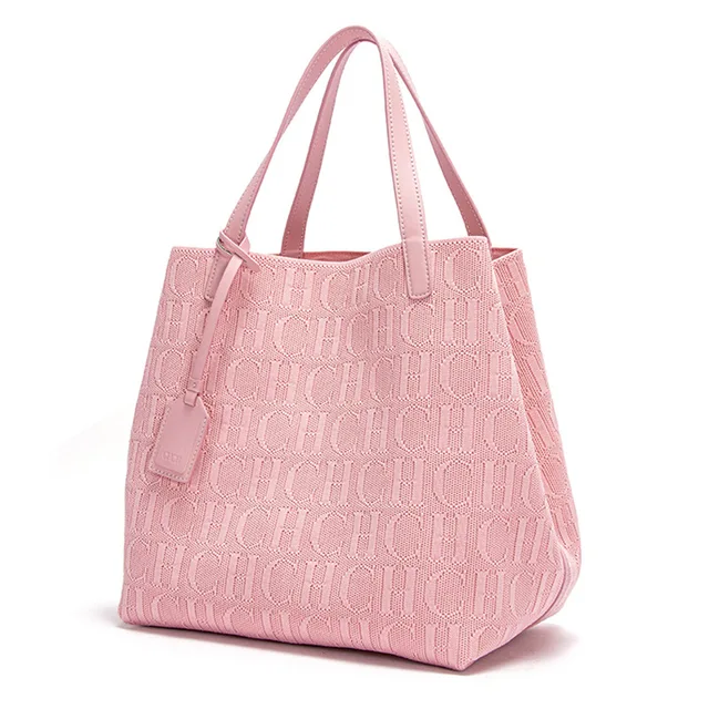 Exquisite Hand-Woven Large Capacity High Quality Hundreds of Solid Color Fashion Classic Style Women's Handbag 5