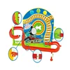 Electric Track Wall Climbing Slides Set with LED Flashing Lights Music Race Car Tracks Roller Coaster Kids Educational Toys 4