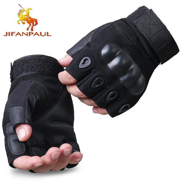 Guantes Tácticos Para Exteriores Airsoft, Guantes Deportivos De Medio Dedo,  Guantes Militares De Combate, Para Tiro, Caza, Antideslizantes, Par -  Guantes De Ciclismo - AliExpress