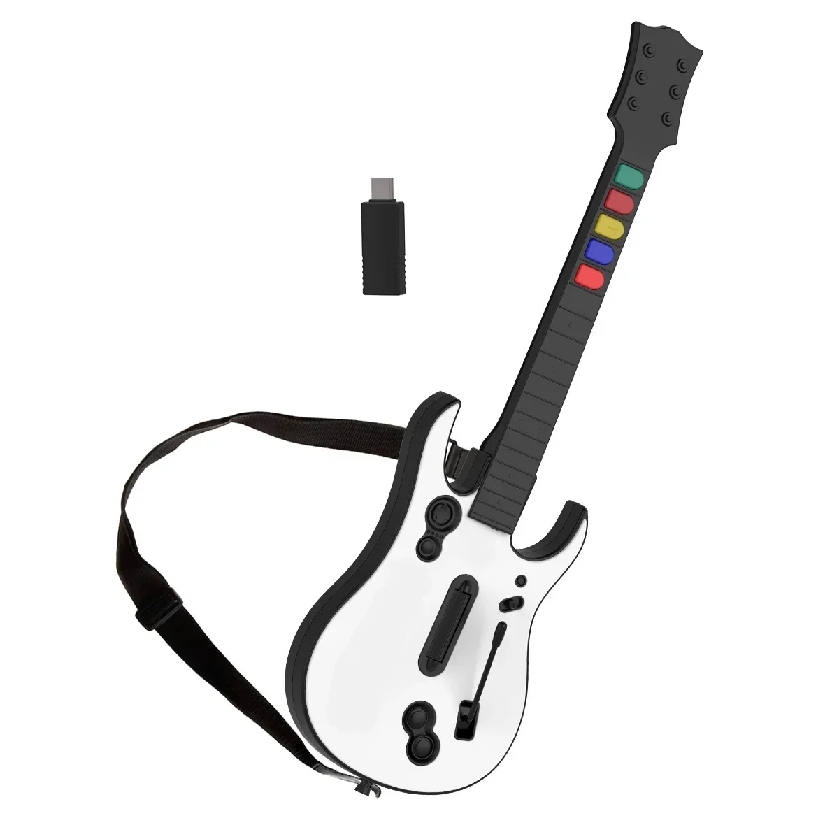 Guitar Hero Game Wireless Gaming Controller Guitar Hero Rock band 2.4 G Remote Guitar Handle Console Gamepad 5Key For PC PS3 PC