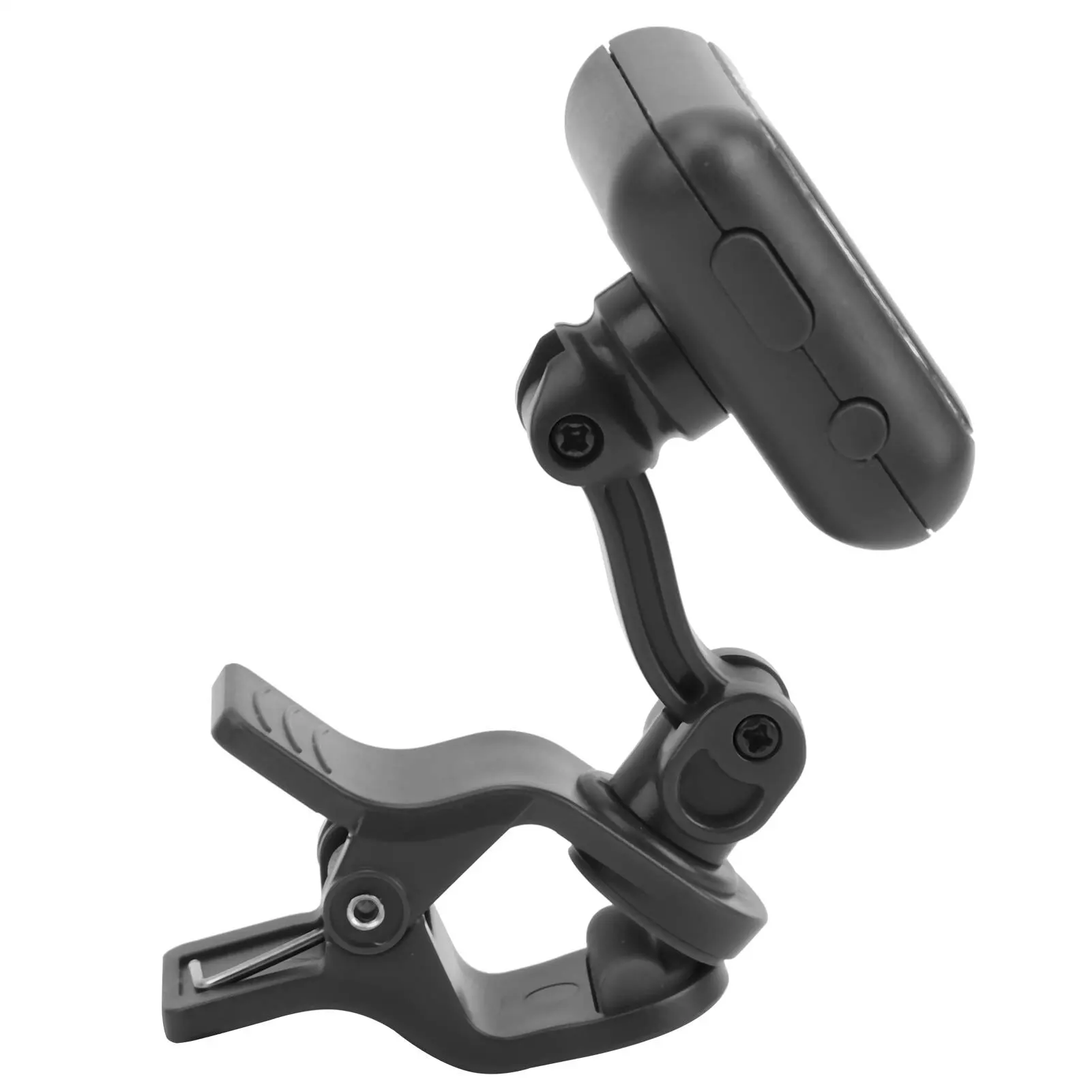 Description Picture 5 of itemAroma Guitar Tuner, Violin Tuner Guitar Clip‑on Tuner USB Rechargeable Built‑in Battery Violin Ukulele Tuner AT‑102 Black