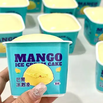 Slow Rebound Slow Rising Sticky Bread Soft Creative Bread Squeeze Toy Cute Simulation Food Ice Cream Slow Rebound Toy Children