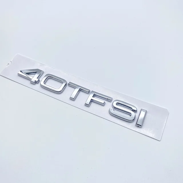 Adesivo 3D Per Auto Audi - Logo Bagagliaio, Argento, Per A3, A4, A5, A6, A8, TT, R8, Q3, Q5, Q7 - Foto 8