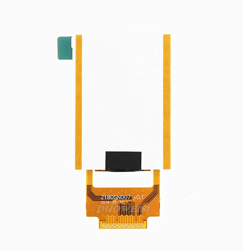 1.8 인치 TFT SPI 직렬 포트 LCD 컬러 스크린 18PIN 128*160 ST7735S 핀 간격 0.8MM Z180SN007 GM328A 트랜지스터 테스터 용