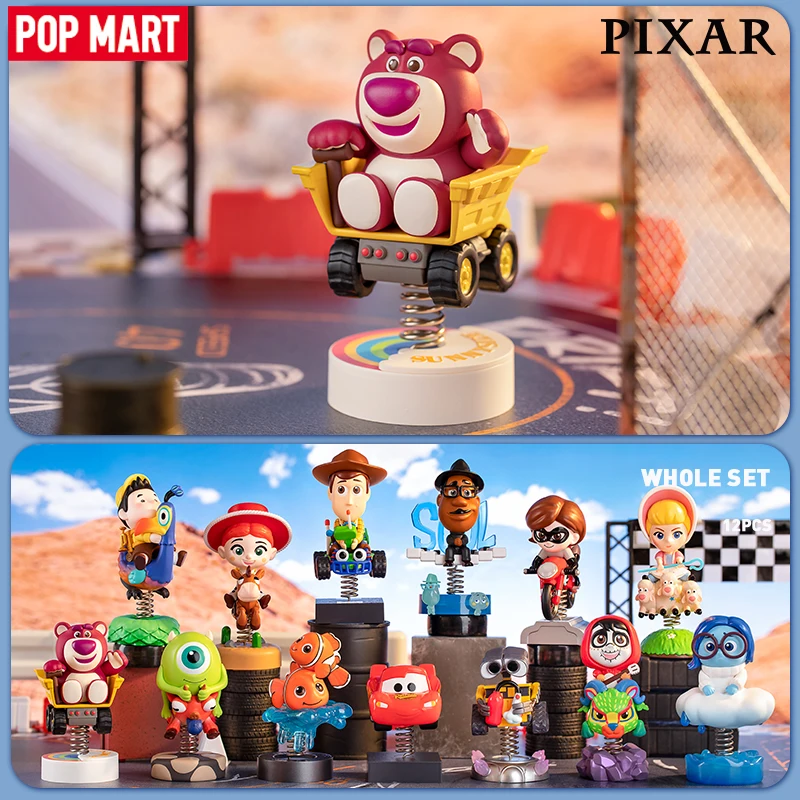 

POP MART Disney/Pixar Shake Series Mystery Box 1PC/12PCS Action Figurine Blind Box Strange Things Halloween Toys