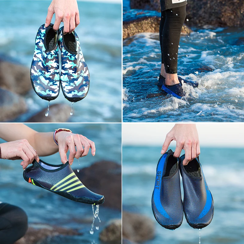 Aqua Shoes Diving Socks Water Shoes Men Women Adult Beach Slippers Swimming Diving