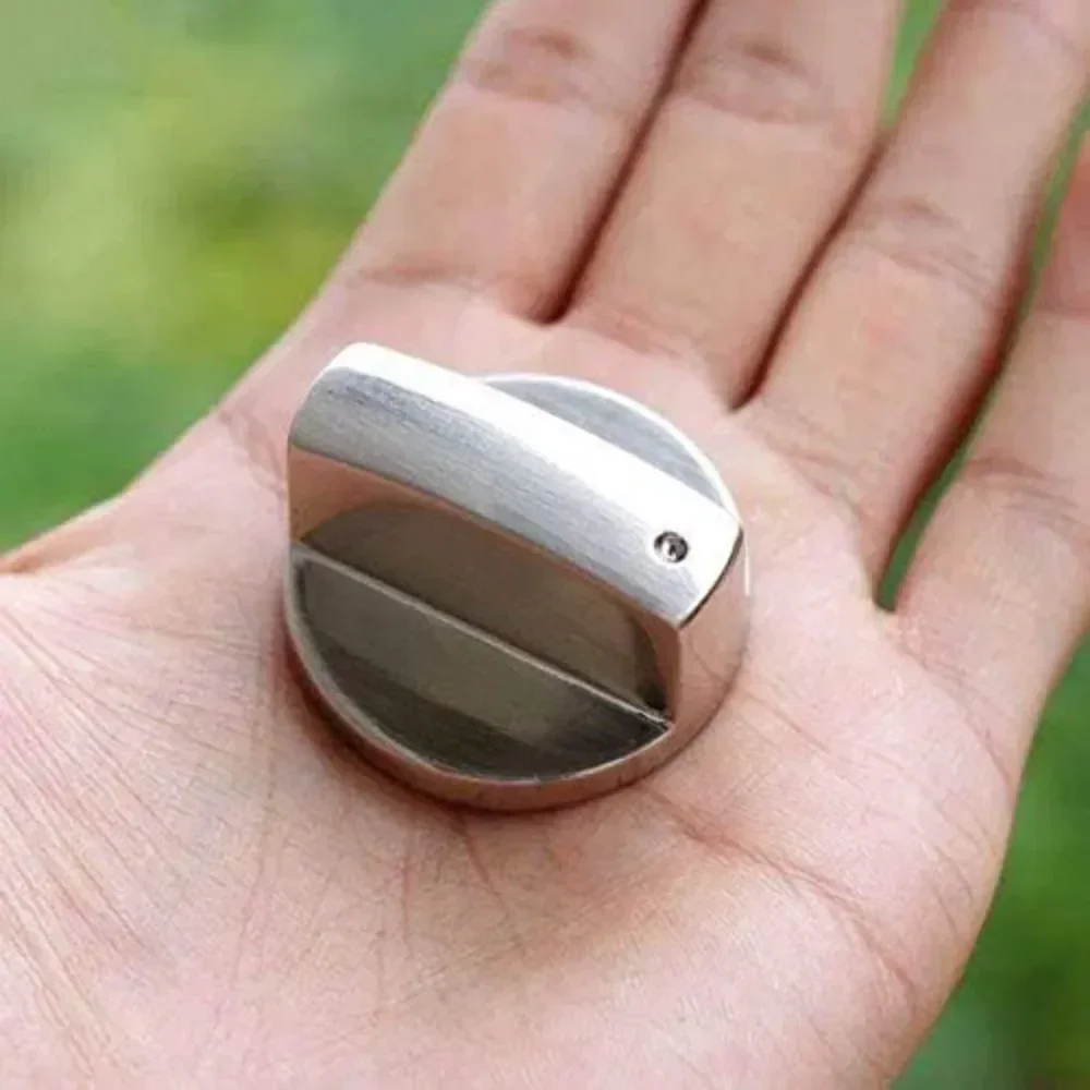 Manopole Forno In Lega Di Zinco - Set 4 Pezzi, Foro 8mm, Universali Per Stufe A Gas - Foto 12