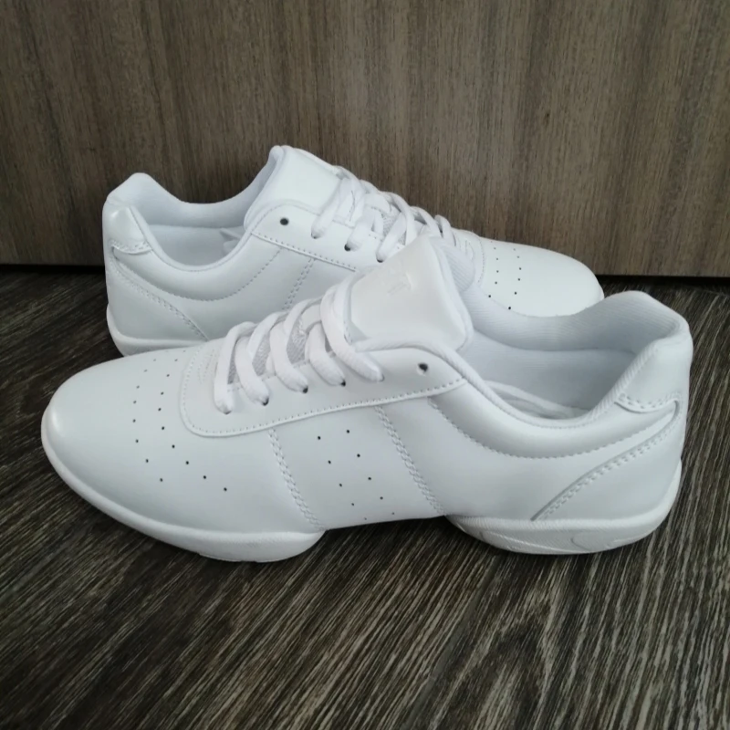 New Competitive Aerobics Shoes Women Cheerleading Children Gymnastics Shoes Training Competition Soft Soled Square Dance