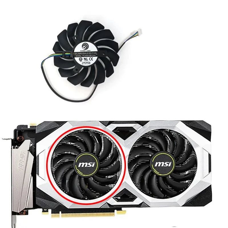 PC用ファン・クーラー MSI 2070Super PC用ファン・クーラー MSI 2070Super GPU Replacement Cooler Cooling