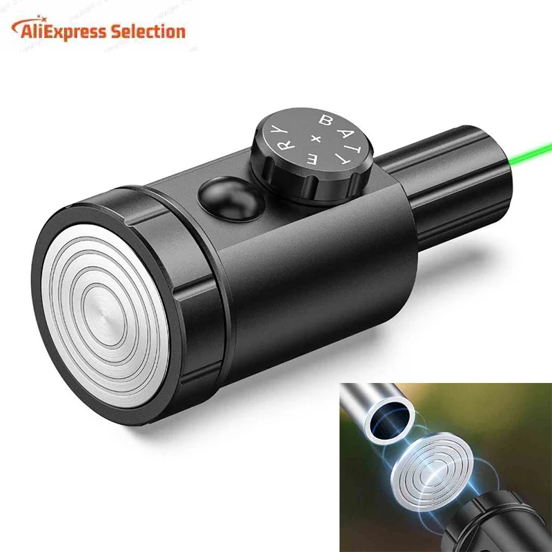 Magnetic Bore Sight Kit Multiple Caliber Sighter Rifling Laser Pointer Laser Sight Red Dot Laser Sight Laser Bore Sight Dry Fire Laser Trainer