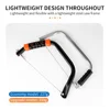 LUXIANZI Professional Hand Saw Bow U-shape Frame Sawbow for Woodworking Craft Jewelry  DIY Hand Tools Adjustable Coping Jig Saw 6