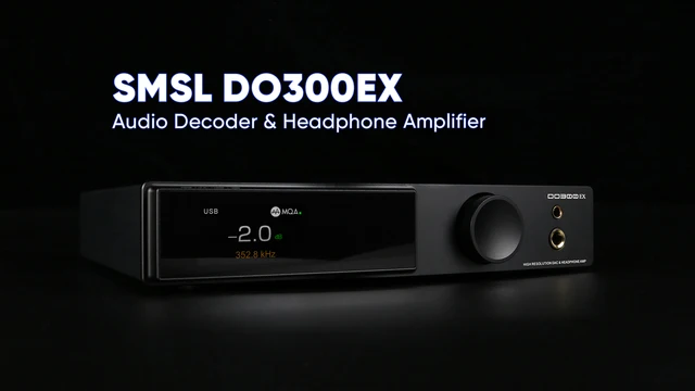 SMSL DO300EX Audio Decoder & Headphone Amplifier AK4191 AK4499EX 