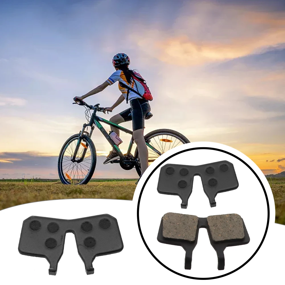 

Bicycle Part Disc Brake Pads 1 Pair Pads Resin Material Bicycle Accessories Black Color Disc Brake High Quality