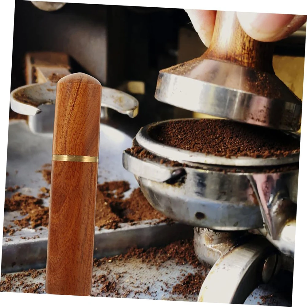 Espresso-Rührer-Verteiler-Werkzeug – Kaffee-Stampfer aus Edelstahl mit Holzgriff, WDT-Nadel, Barista-Zubehör, Nivellierer – Detail 9