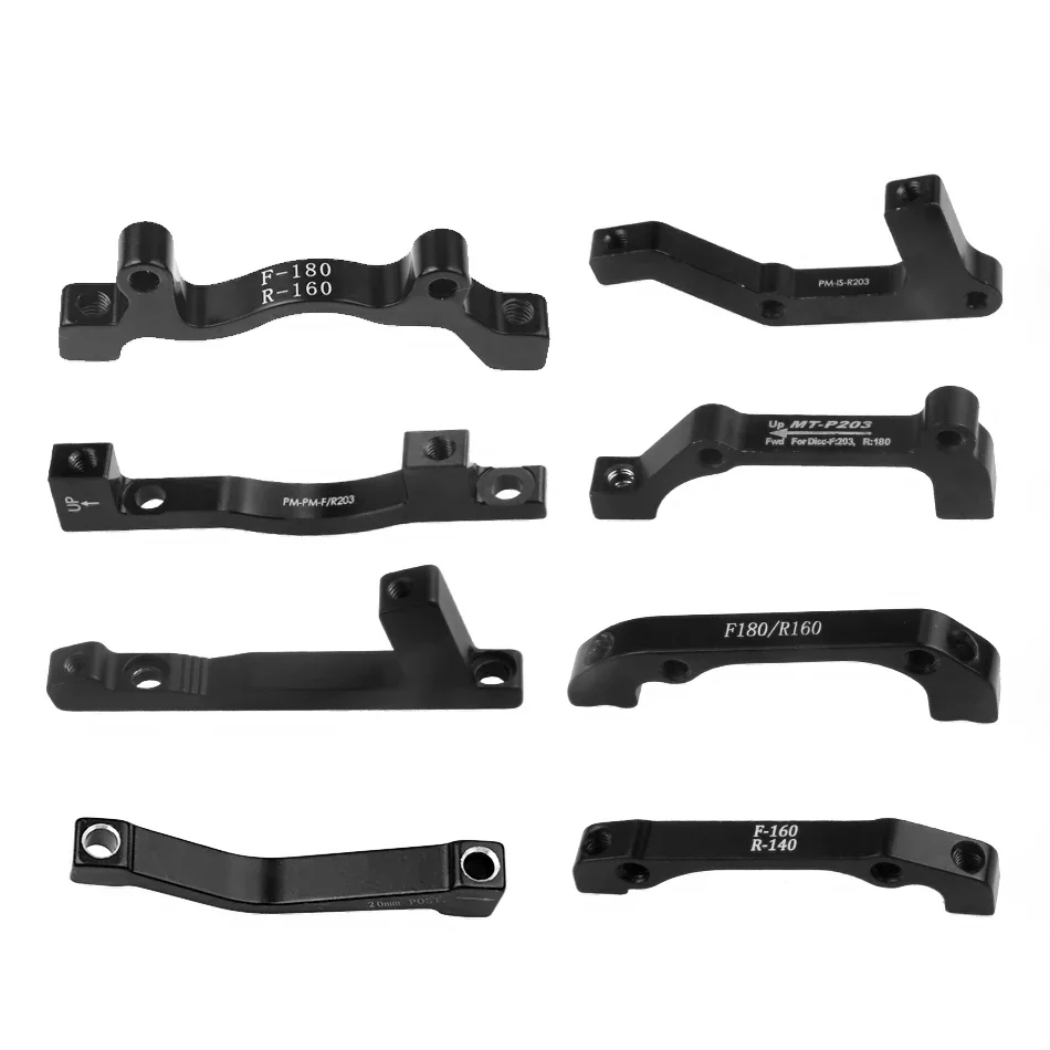 MTB 1pc Bremsscheibe ultraleichte Halterung ist pm a b bis pm Bremsscheibe halterung adapter für 203mm Rotor – Detail 1