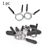 24mm-30mm Gym Weight Bar Dumbbell Lock Barbell Bar Clamps Clips Barbell Dumbbell Locks Clamp Spring Bar Collars Weight Sprot 1