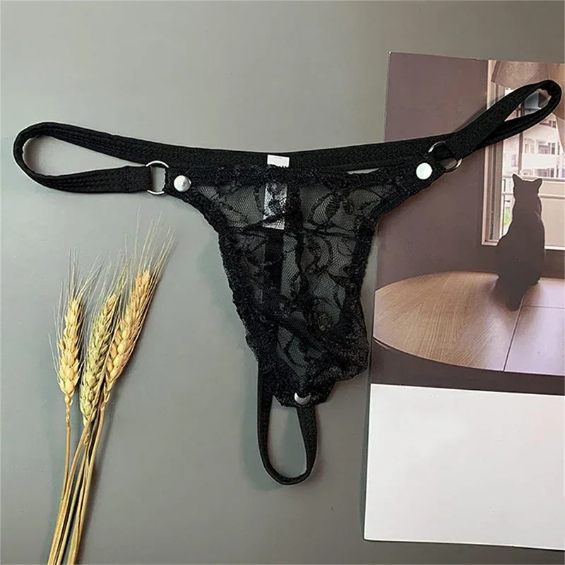 Uomo Jockstrap Biancheria Intima T-Back Stringa G Mutandine Sexy - Foto 3