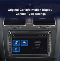 2 DIN auto radio za VW Amarok Caddy Golf 5 6 Plus GTI R Rabbit Skoda Yeti Octavia Seat 5