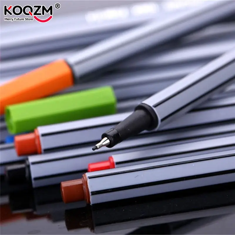 10pcs/lot Sipa Micron Color Pen Set 0.38mm Fine Line Drawing Pen Porous  Fine Point Markers Perfect For Coloring Book And Arts - Art Markers -  AliExpress