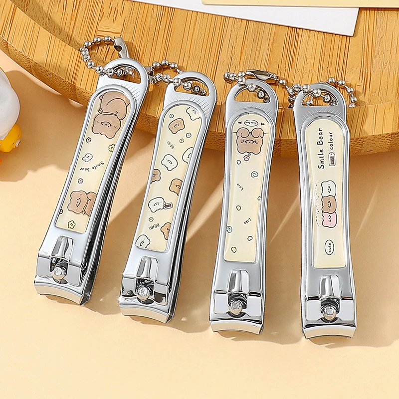 

Cute Bear Rabbit Nail Clippers Manicure Trimmer Premium Stainless Steel Fingernail and Toenail Clipper Cutters Tool