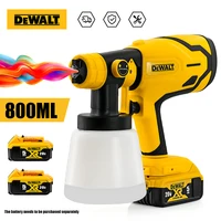Dewalt aérographe pistolet de pulvérisation électrique sans brosse pulvérisateur de peinture léger Spray uniforme pour l'amélioration de l'habitat et les projets de bricolage 1